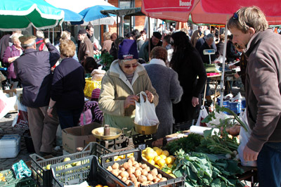 foto zaterdagmarkt olhao